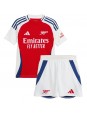 Arsenal Ben White #4 Hjemmedraktsett Barn 2024-25 Korte ermer (+ bukser)